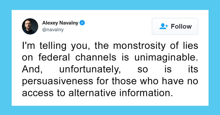 Navalny Shares What Russian TV Says About Bucha After Nearly 300 Residents Were Found Dead