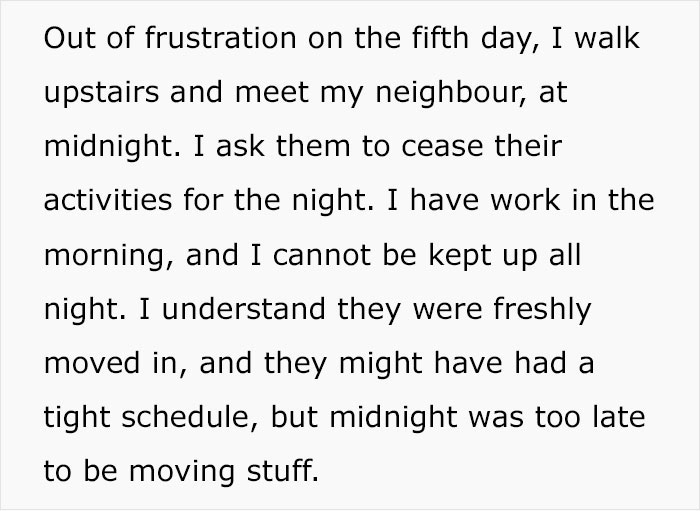 "Stop Complaining About Your Neighbors": Guy Maliciously Complies To Landlord's Request, Waits Until Neighbor Falls Through The Ceiling "Stop Complaining About Your Neighbors": Guy Maliciously Complies To Landlord's Request, Waits Until Neighbor Falls Through The Ceiling