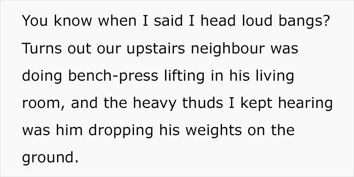 "Stop Complaining About Your Neighbors": Guy Maliciously Complies To Landlord's Request, Waits Until Neighbor Falls Through The Ceiling "Stop Complaining About Your Neighbors": Guy Maliciously Complies To Landlord's Request, Waits Until Neighbor Falls Through The Ceiling