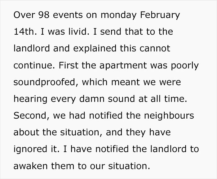 "Stop Complaining About Your Neighbors": Guy Maliciously Complies To Landlord's Request, Waits Until Neighbor Falls Through The Ceiling "Stop Complaining About Your Neighbors": Guy Maliciously Complies To Landlord's Request, Waits Until Neighbor Falls Through The Ceiling