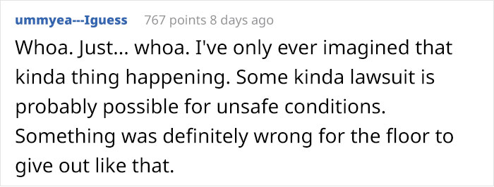 "Stop Complaining About Your Neighbors": Guy Maliciously Complies To Landlord's Request, Waits Until Neighbor Falls Through The Ceiling "Stop Complaining About Your Neighbors": Guy Maliciously Complies To Landlord's Request, Waits Until Neighbor Falls Through The Ceiling