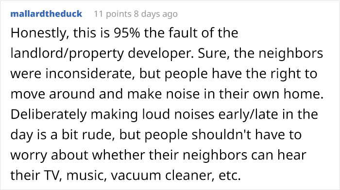 "Stop Complaining About Your Neighbors": Guy Maliciously Complies To Landlord's Request, Waits Until Neighbor Falls Through The Ceiling "Stop Complaining About Your Neighbors": Guy Maliciously Complies To Landlord's Request, Waits Until Neighbor Falls Through The Ceiling