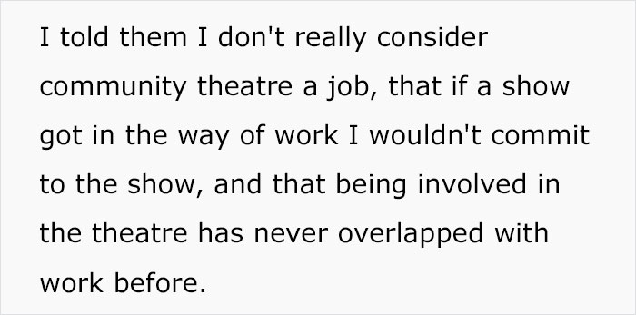 Man Shares How He Was Rejected From An Exciting Job Position Because He Wasn't Willing To Give Up His Favorite Hobby Man Shares How He Was Rejected From An Exciting Job Position Because He Wasn't Willing To Give Up His Favorite Hobby