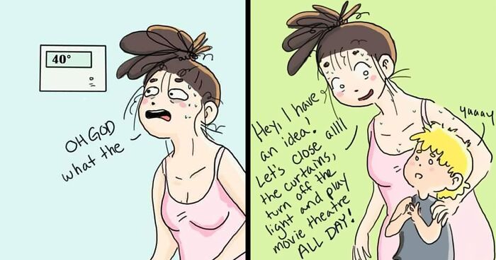 My 50 Comics About Parenting Struggles And Everyday Life
