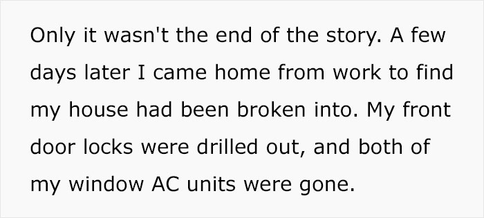 Guy Teaches His Narcissistic Parents A Lesson After They Demand He Trade Houses And Steal His Air Conditioners When He Refuses Guy Teaches His Narcissistic Parents A Lesson After They Demand He Trade Houses And Steal His Air Conditioners When He Refuses