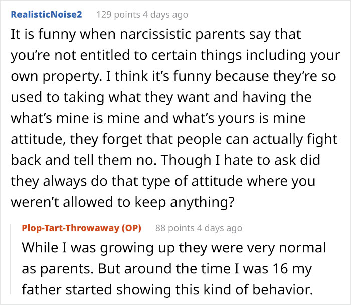 Guy Teaches His Narcissistic Parents A Lesson After They Demand He Trade Houses And Steal His Air Conditioners When He Refuses Guy Teaches His Narcissistic Parents A Lesson After They Demand He Trade Houses And Steal His Air Conditioners When He Refuses