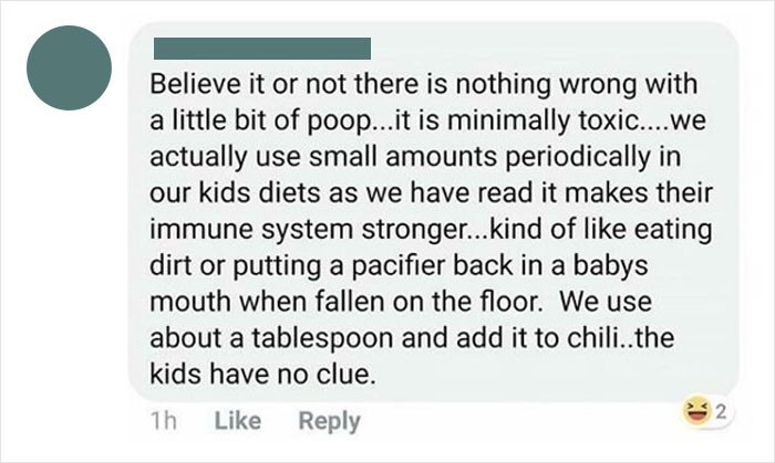 Mom Swears Adding Poop To Kids’ Diet Boosts Immunity