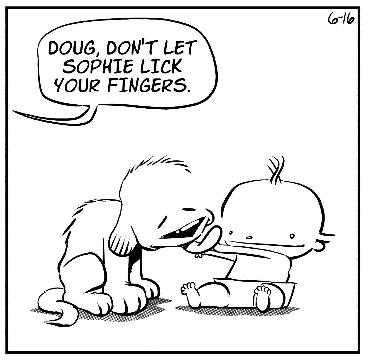 My Dog Is Better Than Baby Wipes