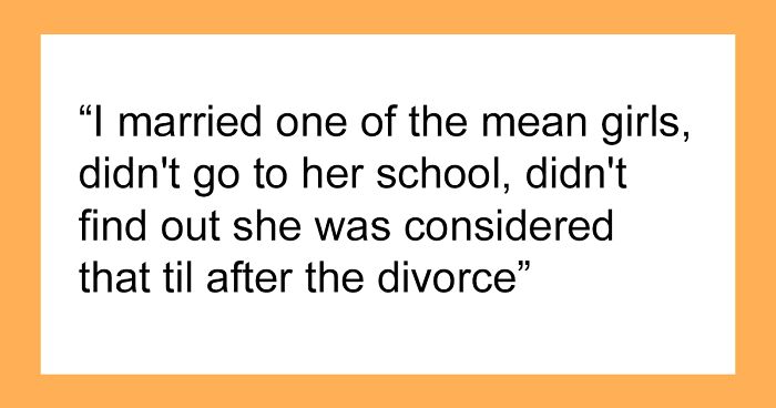 30 People Who Got Married To The Popular Kids In School Reveal What They Are Like Now