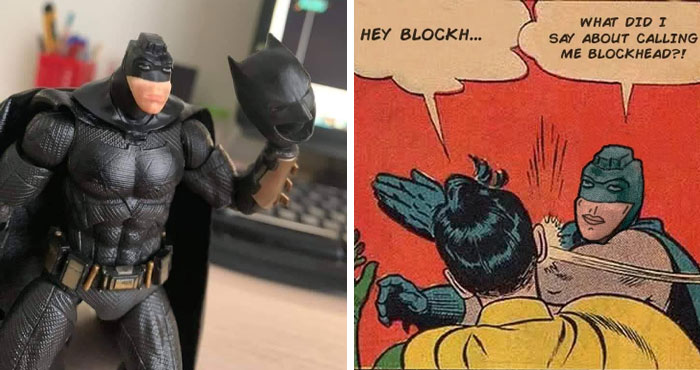 This Batman Action Figure With Mask Off