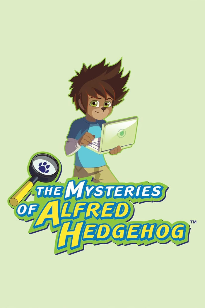 Poster for The Mysteries Of Alfred Hedgehog animated tv show