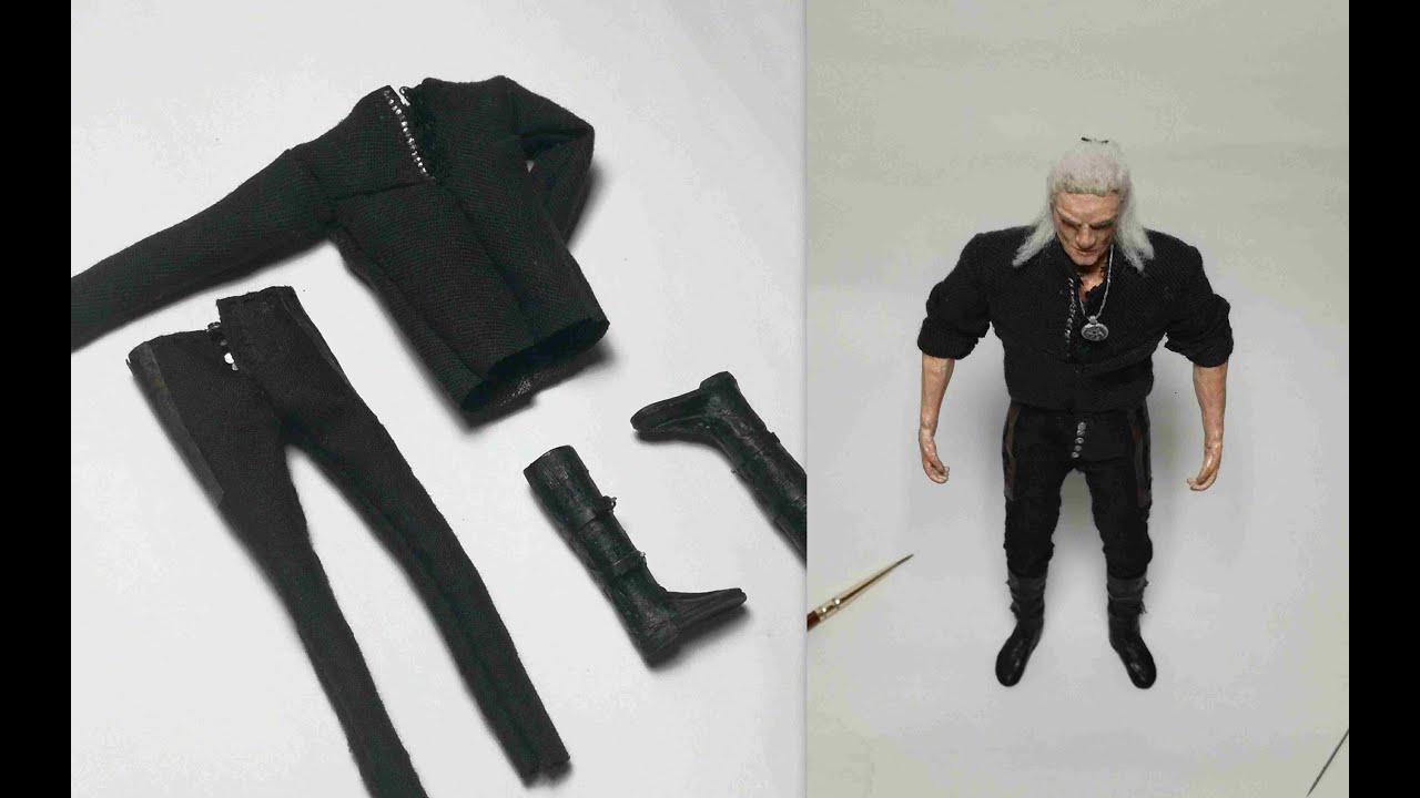 Making Miniature Witcher Outfit.
