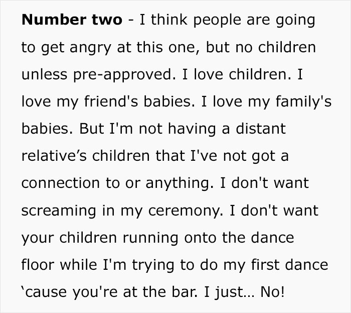 "No Boring People": Woman Goes Viral For Listing 13 Rules For Guests At Her Future Wedding "No Boring People": Woman Goes Viral For Listing 13 Rules For Guests At Her Future Wedding