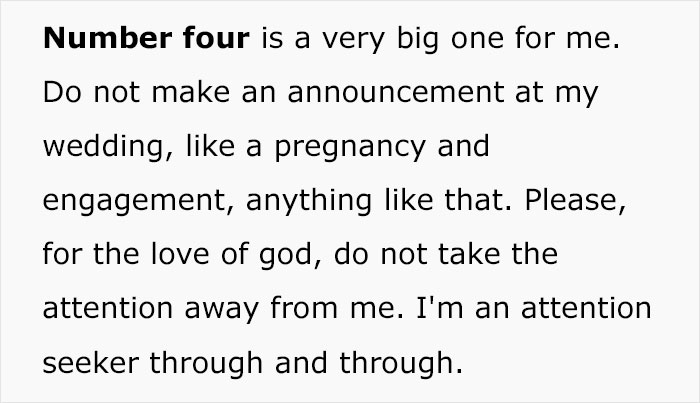 "No Boring People": Woman Goes Viral For Listing 13 Rules For Guests At Her Future Wedding "No Boring People": Woman Goes Viral For Listing 13 Rules For Guests At Her Future Wedding