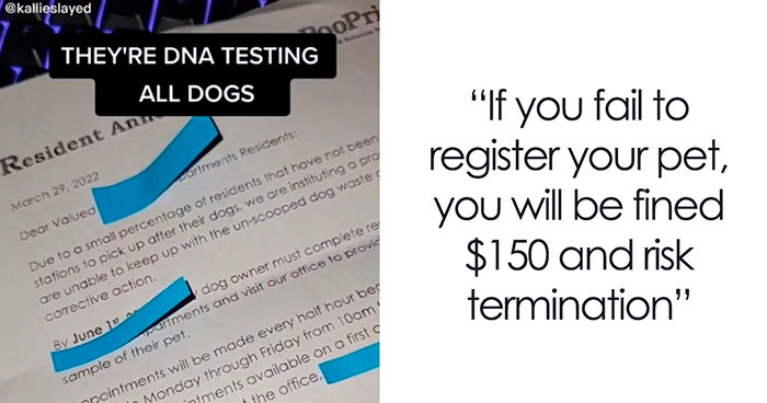 “You Gotta Hear This”: Landlords Demand Tenants Bring Their Dogs For DNA Testing To Find Out Who Doesn’t Pick Up The Poop