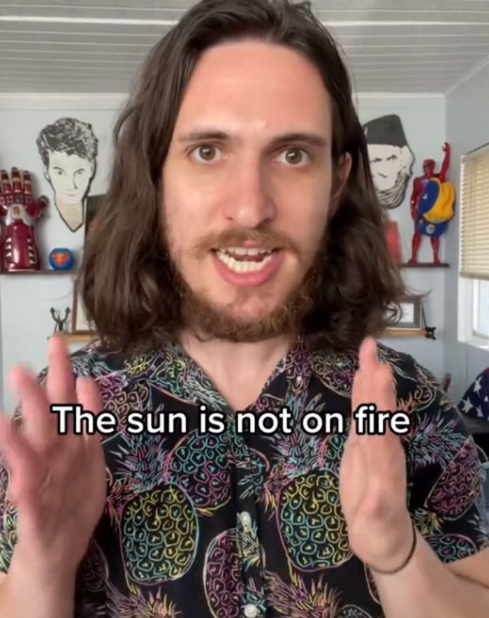 The Sun Is Not On Fire
