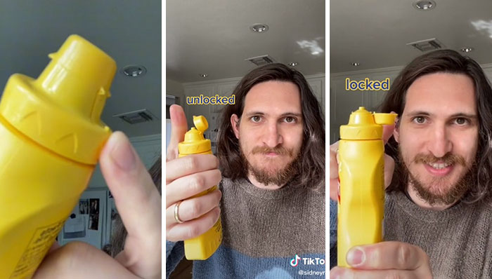 There's A Lock For The Mustard Cap