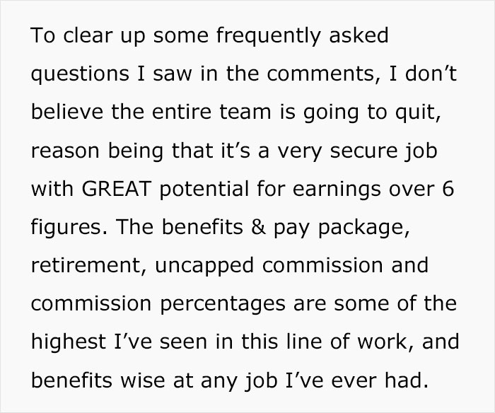 Woman Shares Her Boss' Delusional Email With Out-Of-Touch Rules After 3 Employees Quit At The Same Time Woman Shares Her Boss' Delusional Email With Out-Of-Touch Rules After 3 Employees Quit At The Same Time