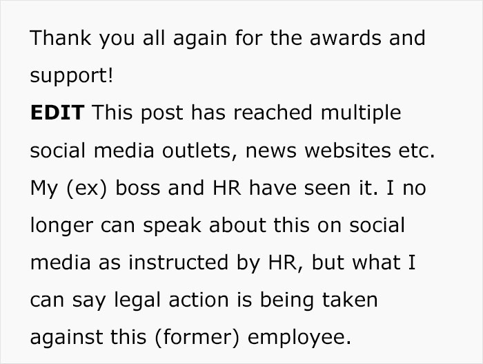 Woman Shares Her Boss' Delusional Email With Out-Of-Touch Rules After 3 Employees Quit At The Same Time Woman Shares Her Boss' Delusional Email With Out-Of-Touch Rules After 3 Employees Quit At The Same Time