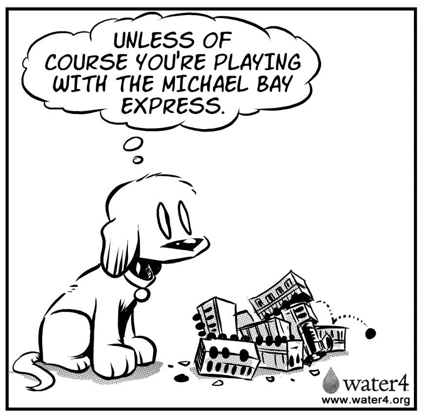 My Dog Loves Michael Bay Movies