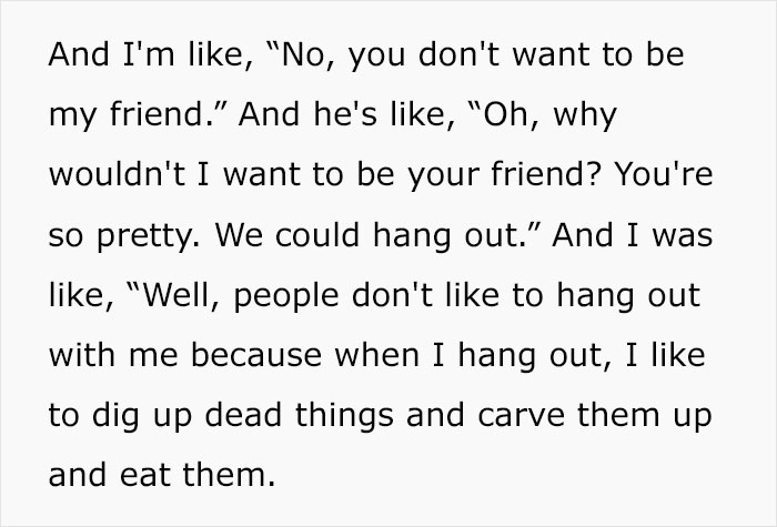 “If You Can Creep Them Out, They Leave You Alone”: Woman Shares The Creepy Things She Says To Men Who Bother Her On The Street “If You Can Creep Them Out, They Leave You Alone”: Woman Shares The Creepy Things She Says To Men Who Bother Her On The Street