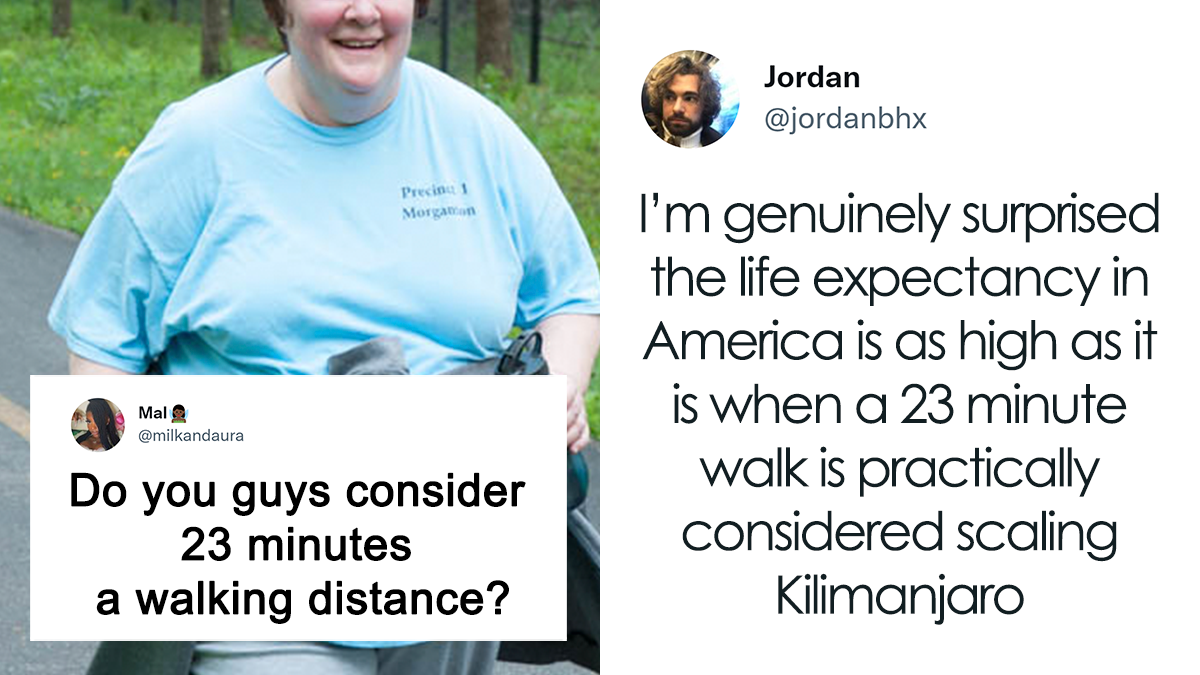 Woman Asked If People Consider 23 Minutes A Walking Distance And Created Quite A Debate On Twitter