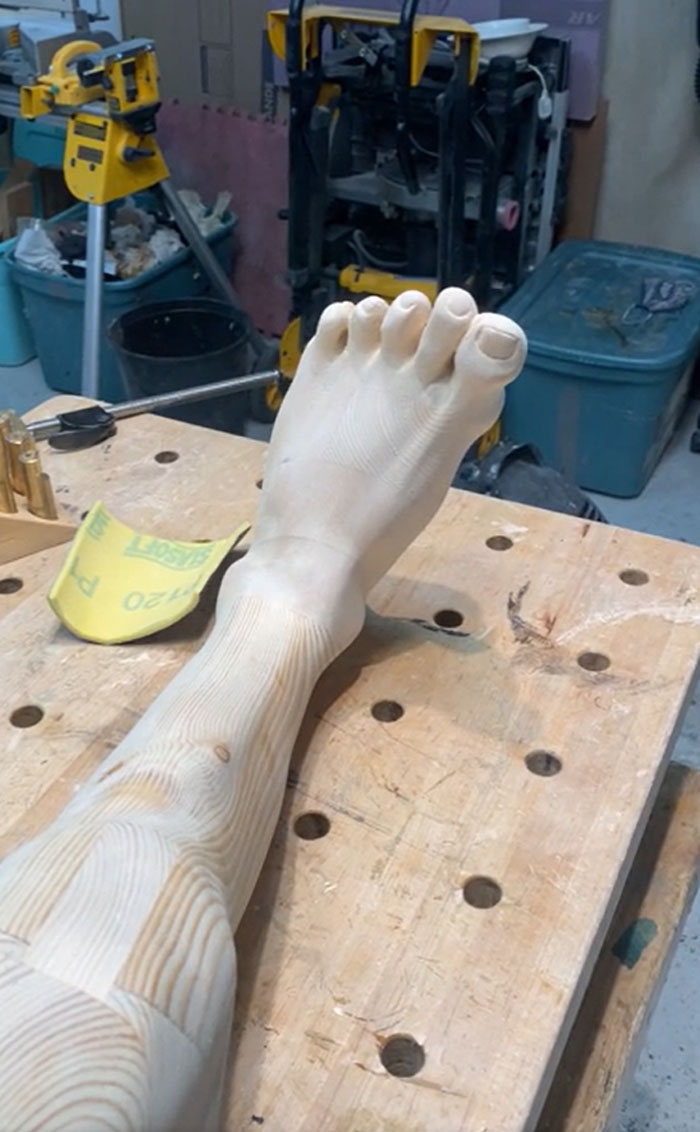 My Wooden Leg Is Nearly Done