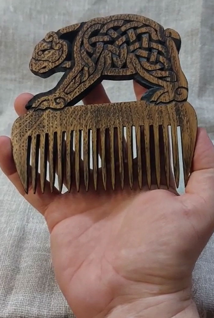 I Made This Comb Of Oak
