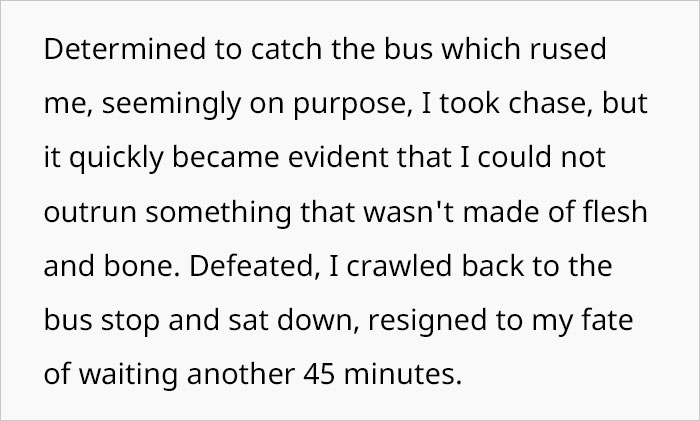 Bus Driver Waited Just To Shut The Door In Front Of Man’s Face, A Kind-Hearted Person Gives Him A Lift And He Meets The Driver Again Bus Driver Waited Just To Shut The Door In Front Of Man’s Face, A Kind-Hearted Person Gives Him A Lift And He Meets The Driver Again
