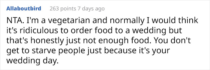 Groomsman Orders Some Pizzas During Vegetarian Wedding Because There Was Nothing To Eat, Bride Says She Won't Forgive Him Groomsman Orders Some Pizzas During Vegetarian Wedding Because There Was Nothing To Eat, Bride Says She Won't Forgive Him