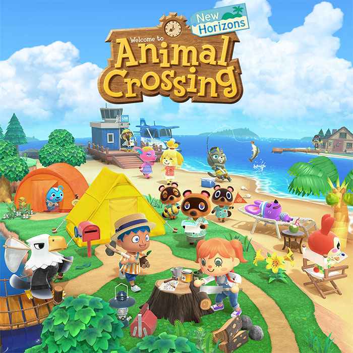 Animal Crossing: New Horizons video game poster