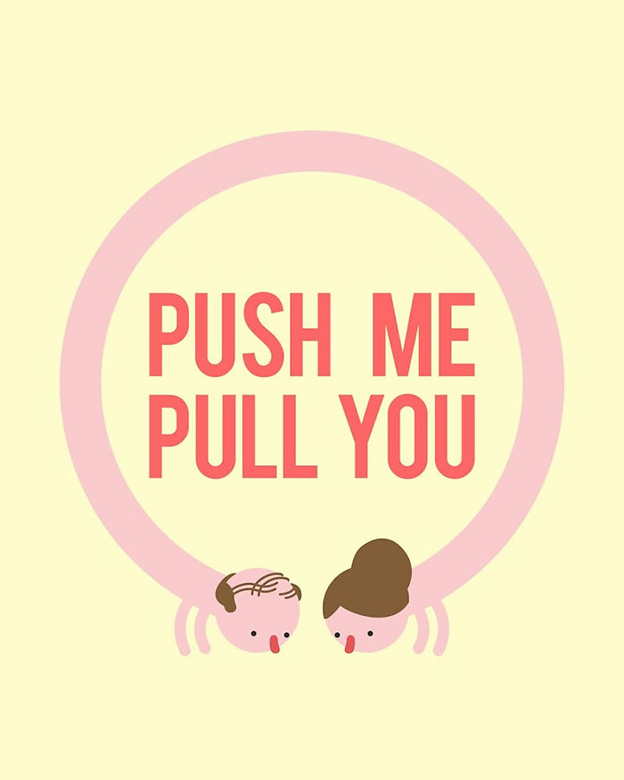 Push Me Pull You video game poster