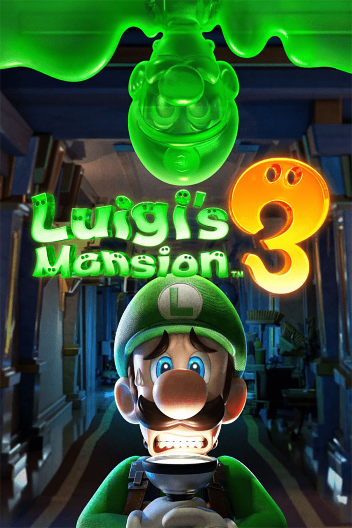 Luigi's Mansion 3 video game poster