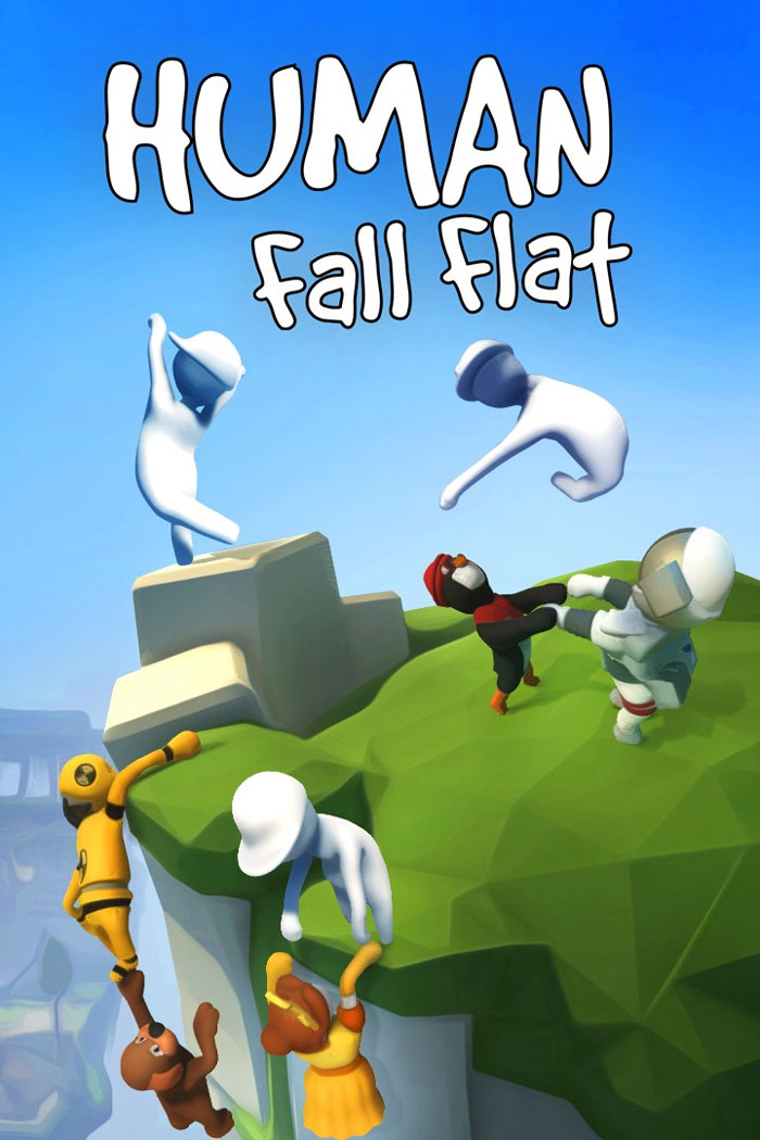 Human Fall Flat video game poster