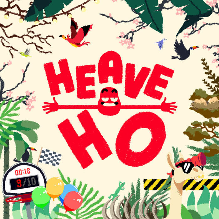 Heave-Ho! video game poster