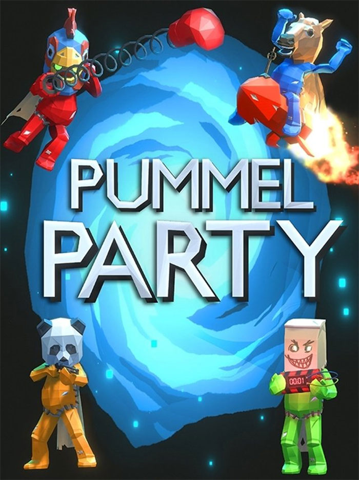 Pummel Party video game poster