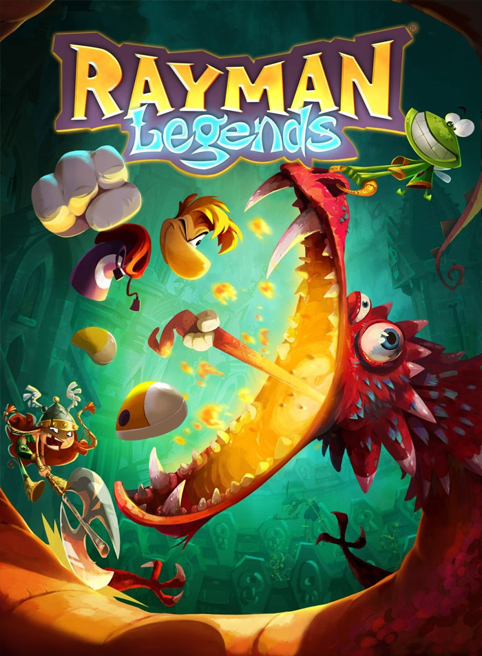 Rayman Legends video game poster