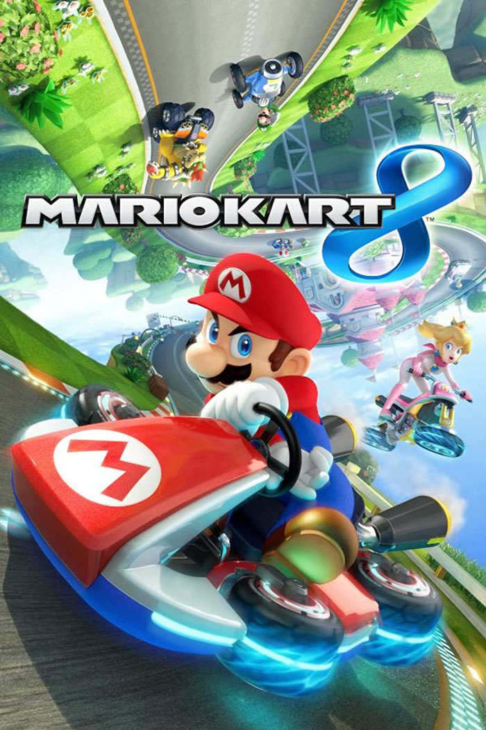 Mario Kart 8 Deluxe video game poster