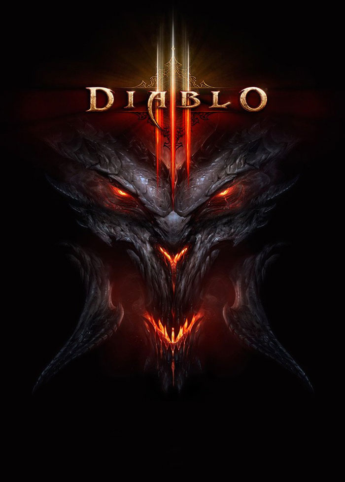 Diablo III video game poster