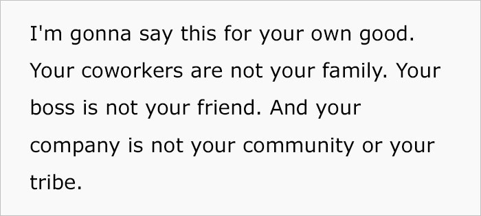 Employment Attorney Reminds Folks To Not Consider Their Coworkers Or Company A “Family”, Goes Viral With 2.8M Views