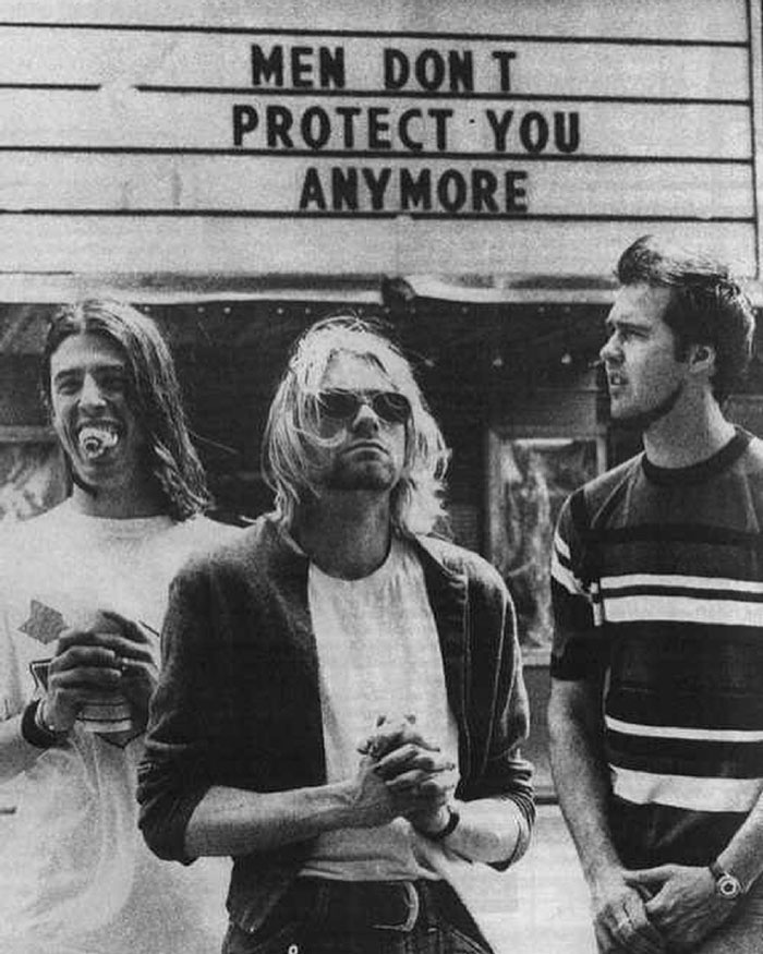 “Men Don’t Protect You Anymore” Nirvana In Manhattan, 1993