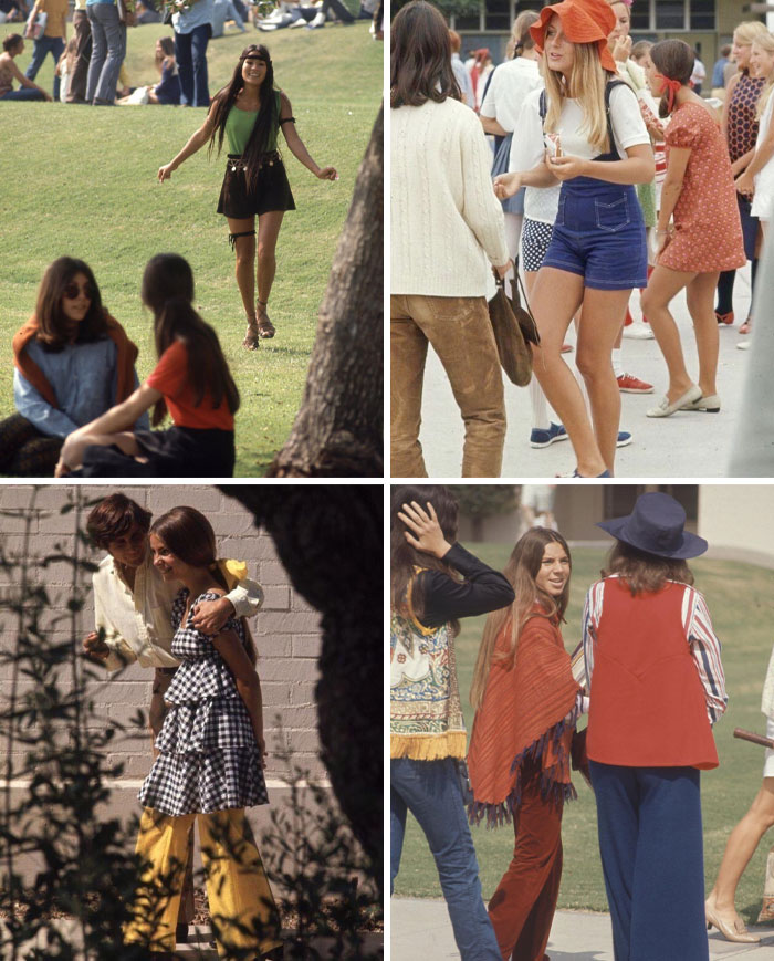 High School Fashion In 1969