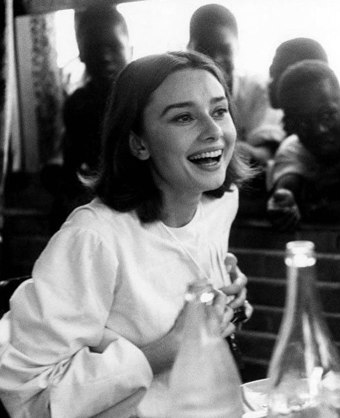 Audrey Hepburn On Set Of “The Nun’s Story” In The Belgian Congo Photographed By Leo Fuchs, 1958