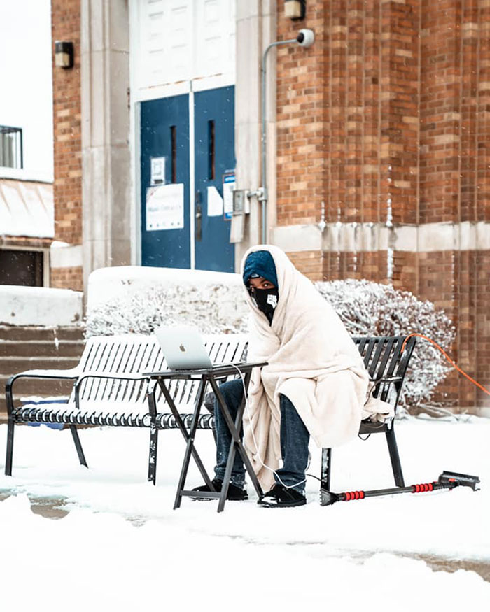 Chicago Public School Teacher Dwayne Reed, Who's Wife Is Eight Months Pregnant With Their First Child, Requested To Work From Home To Minimize His Covid Risk