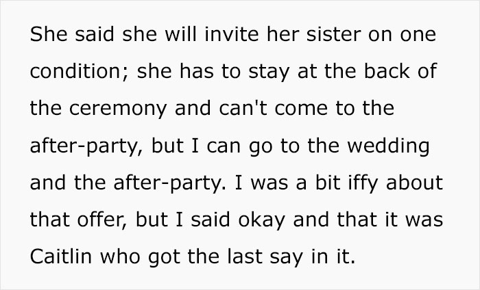 Bride Doesn't Invite Sister To The Wedding Because Of Her Sexuality, Freaks Out When Her Mother Refuses To Come Too Bride Doesn't Invite Sister To The Wedding Because Of Her Sexuality, Freaks Out When Her Mother Refuses To Come Too