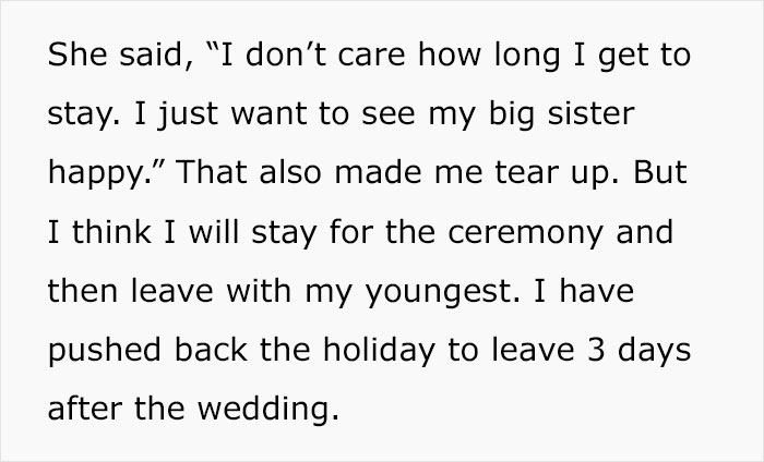 Bride Doesn't Invite Sister To The Wedding Because Of Her Sexuality, Freaks Out When Her Mother Refuses To Come Too Bride Doesn't Invite Sister To The Wedding Because Of Her Sexuality, Freaks Out When Her Mother Refuses To Come Too