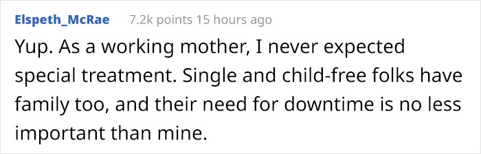 Childfree Woman Refuses To Give Her Annual Leave Slot To A Coworker With Four Kids, Office Drama Ensues Childfree Woman Refuses To Give Her Annual Leave Slot To A Coworker With Four Kids, Office Drama Ensues