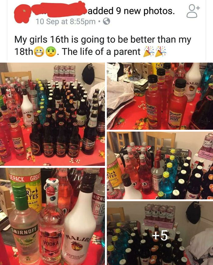 This Guy I Know Buying A Ridiculous Amount Of Alcohol For A 16th Birthday Party