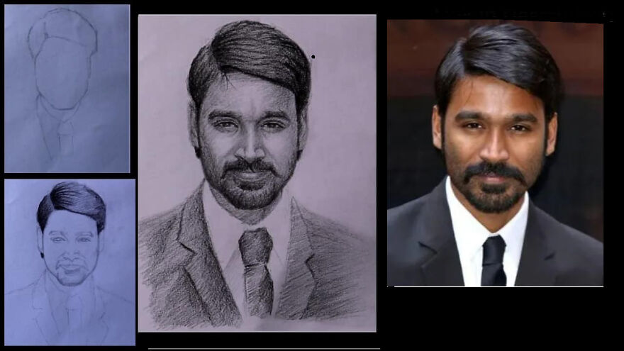 Dhanush - 2 Hour Pencil Study