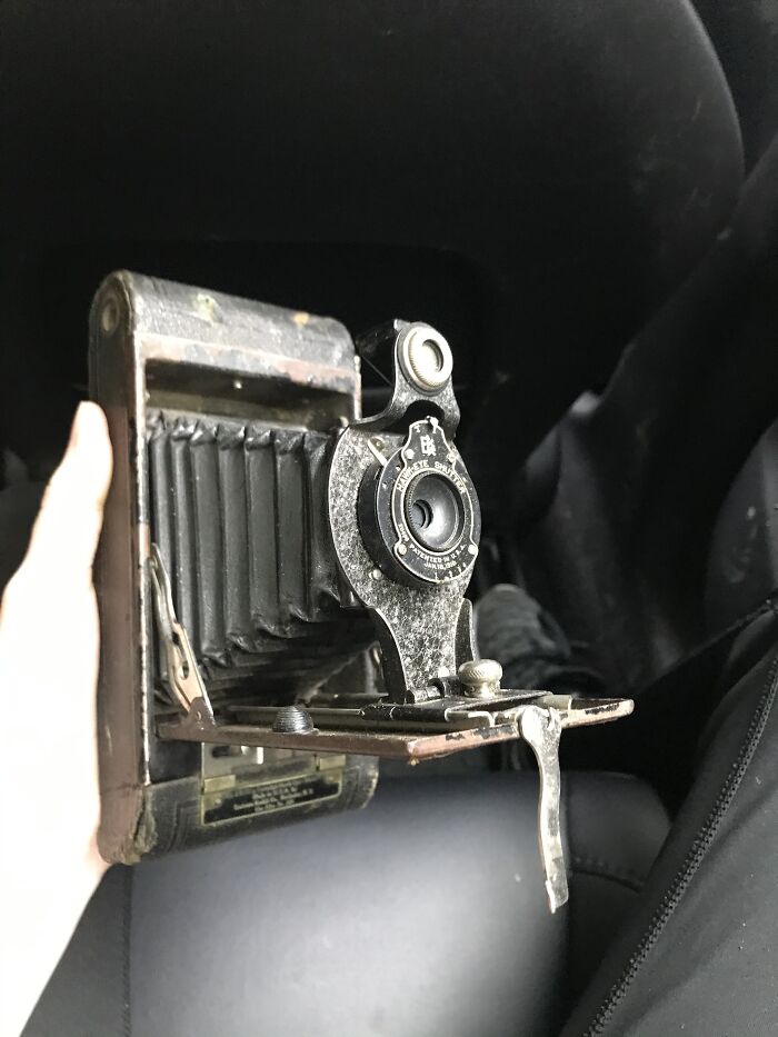 Put This On Another Post Too- But This Is My 100+ Year Old Camera Given To Me By My Grandfather